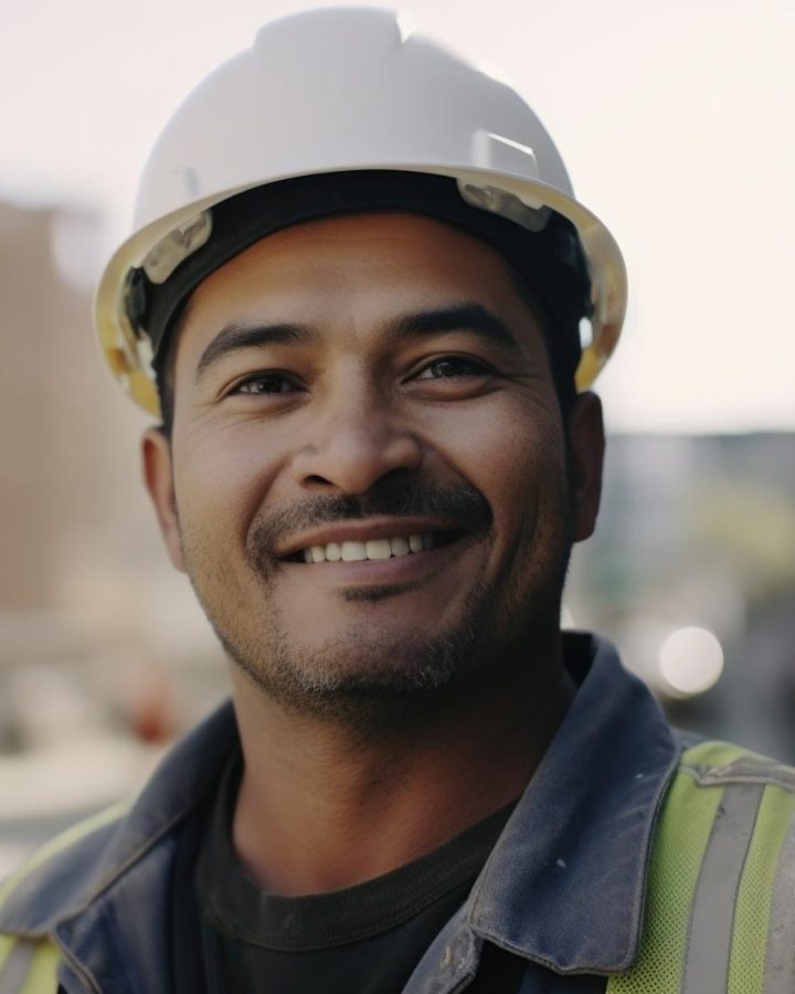 smiling-hispanic-male-construction-worker-standing-construction-site